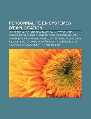 Personnalite En Systemes D'Exploitation