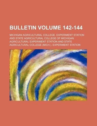 Bulletin Volume 142-144