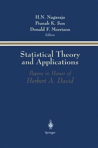 Statistical Theory and Applications
