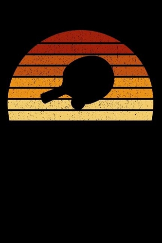 Tischtennisspieler Notizbuch