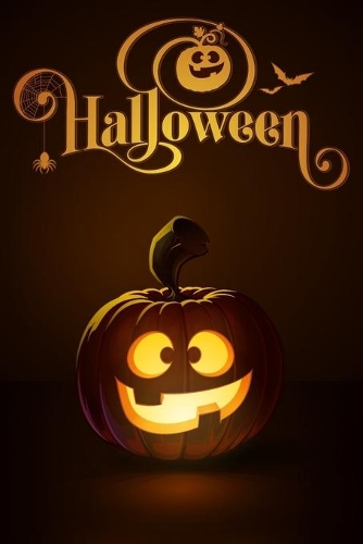 Happy Goofy Halloween Lined Notebook