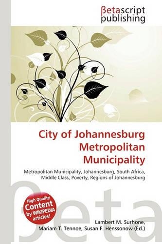 City of Johannesburg Metropolitan Municipality: (English)