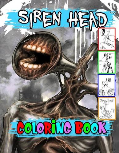 siren head coloring book
