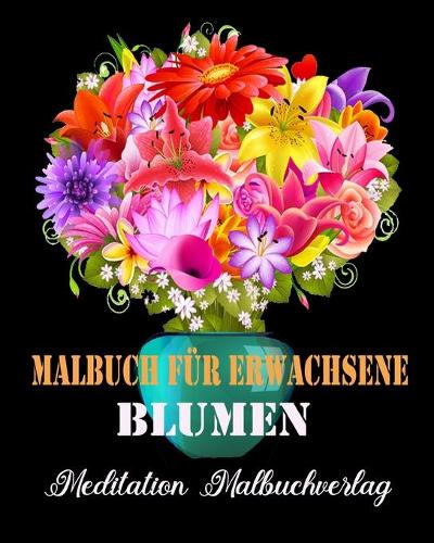 Malbuch Für Erwachsene Blumen