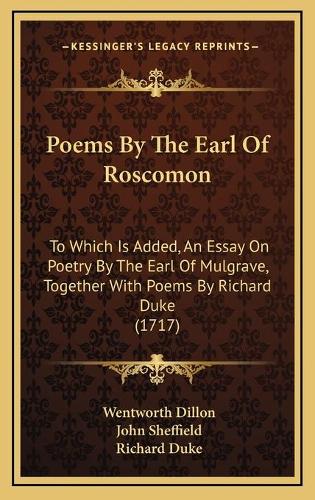 Poems By The Earl Of Roscomon