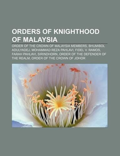 Orders of Knighthood of Malaysia