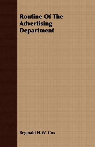 Routine Of The Advertising Department: (English)
