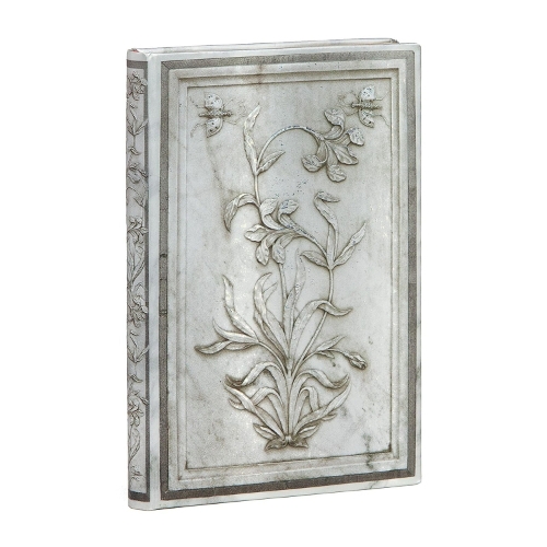 Lahori Mini Unlined Hardcover Journal: (Taj Mahal Flowers)