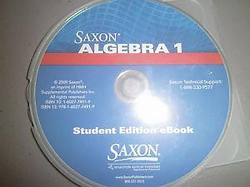 Saxon Algebra 1