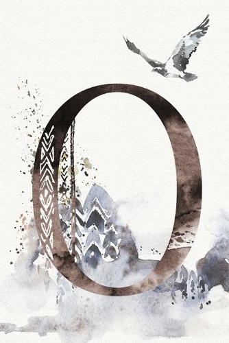 Monthly Planner with Monogram Letter O