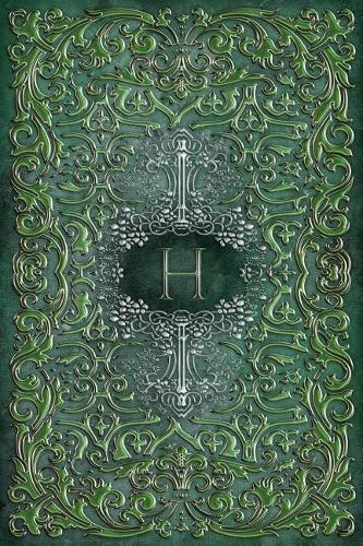 Monogram H Any Day Planner Notebook