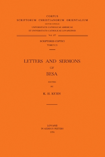 Letters and Sermons of Besa