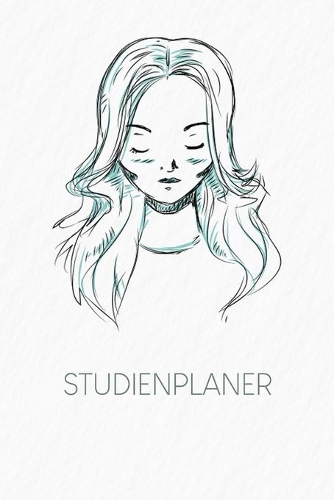 Studienplaner: Semesterplaner für Studenten und Schüler mit Stundenplan für 4 Semester - Motiv: Portrait