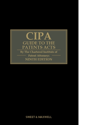 CIPA Guide to the Patents Acts