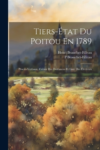 Tiers-État Du Poitou En 1789