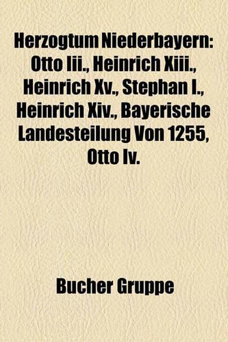 Herzogtum Niederbayern