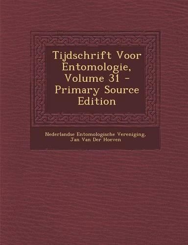 Tijdschrift Voor Entomologie, Volume 31