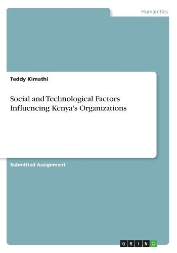 Social and Technological Factors Influencing Kenya's Organizations