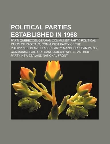 Political Parties Established in 1968