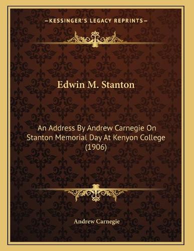 Edwin M. Stanton