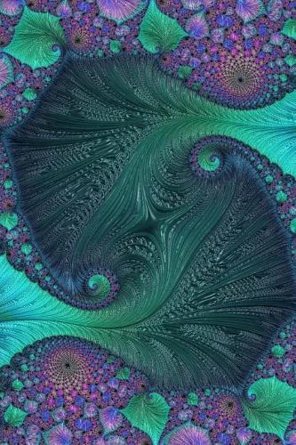 Fantastic Fractal Journal 13: Take Notes, Write Down Memories in this 150 Page Lined Journal