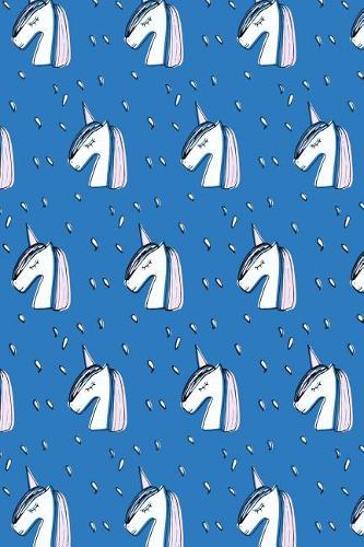 Bullet Journal Notebook Sketchy Unicorns Pattern 2