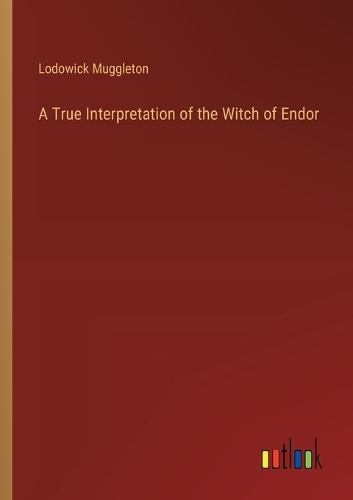 True Interpretation of the Witch of Endor