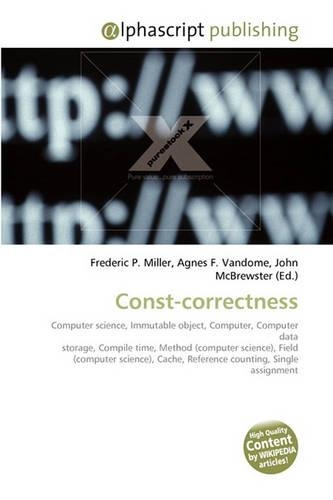 Const-Correctness: (English)