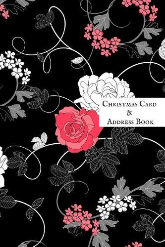 Christmas Card & Address Book: Portable Christmas Card List Recorder and Address Book Organizer Holiday Shopping List Planner Notebook