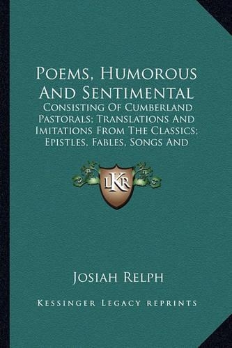 Poems, Humorous and Sentimental Poems, Humorous and Sentimental