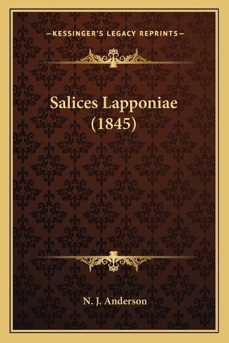 Salices Lapponiae (1845): (Spanish)