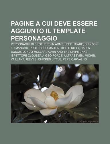 Pagine a Cui Deve Essere Aggiunto Il Template Personaggio