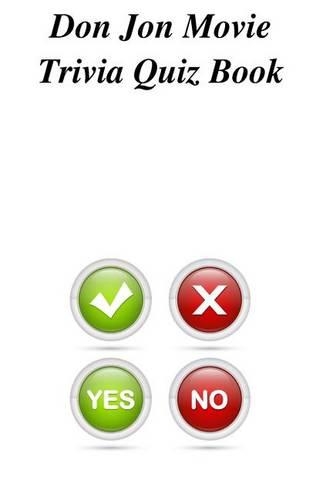 Don Jon Movie Trivia Quiz Book