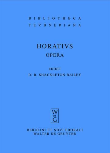 Opera: Opera(Bibliotheca Scriptorum Graecorum Et Romanorum Teubneriana)