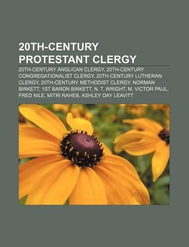 20th-Century Protestant Clergy