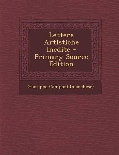 Lettere Artistiche Inedite