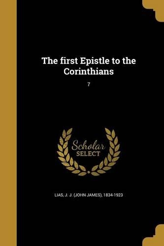 The first Epistle to the Corinthians; 7