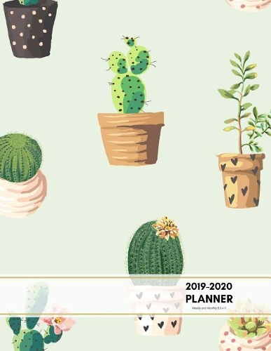 2019-2020 Planner Weekly and Monthly 8.5 X 11