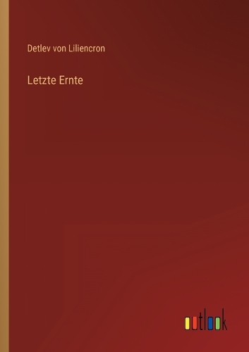 Letzte Ernte