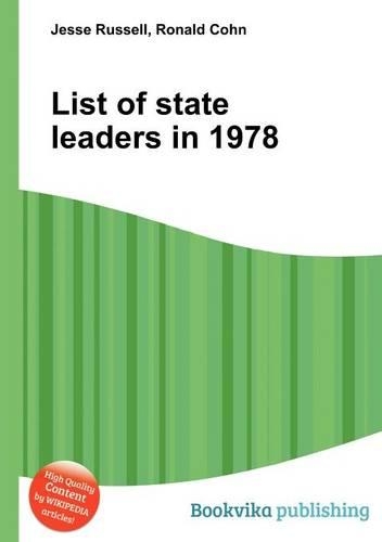 List of State Leaders in 1978: (English)
