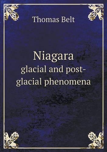 Niagara glacial and post-glacial phenomena