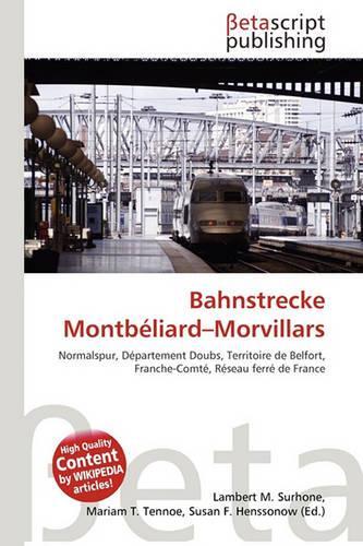 Bahnstrecke Montb Liard-Morvillars