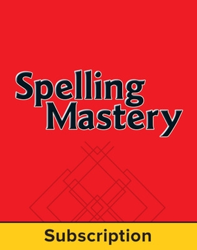 Spelling Mastery Level D Student Online Subscription, 1 year