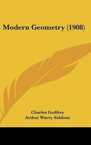 Modern Geometry (1908)