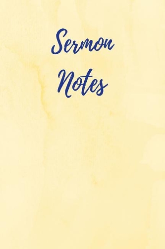 Sermon Notes