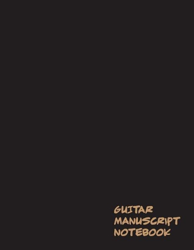 Guitar Manuscript Notebook