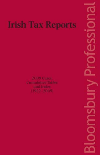 Irish Tax Reports 2009