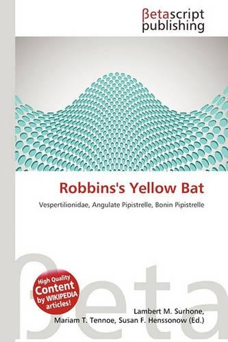 Robbins's Yellow Bat