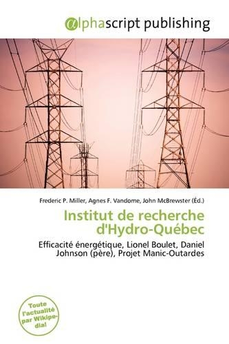 Institut de Recherche D'Hydro-Qu Bec