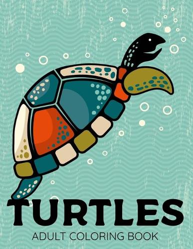 Turtles Adult Coloring Book